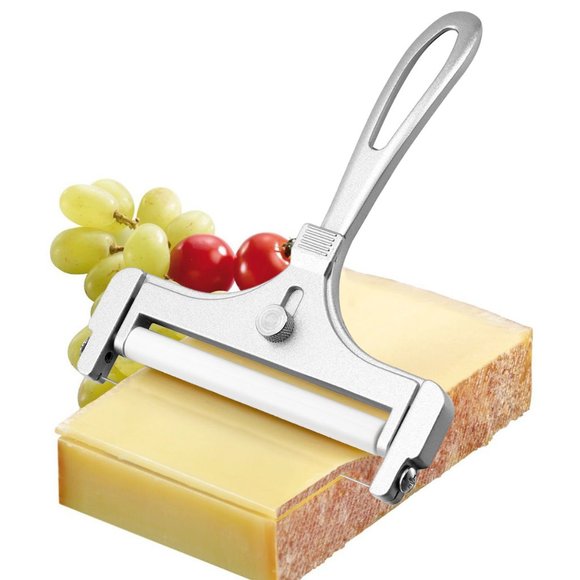 Kitchen Stainless Steel Wire Cheese Slicer Hand Held Adjustable